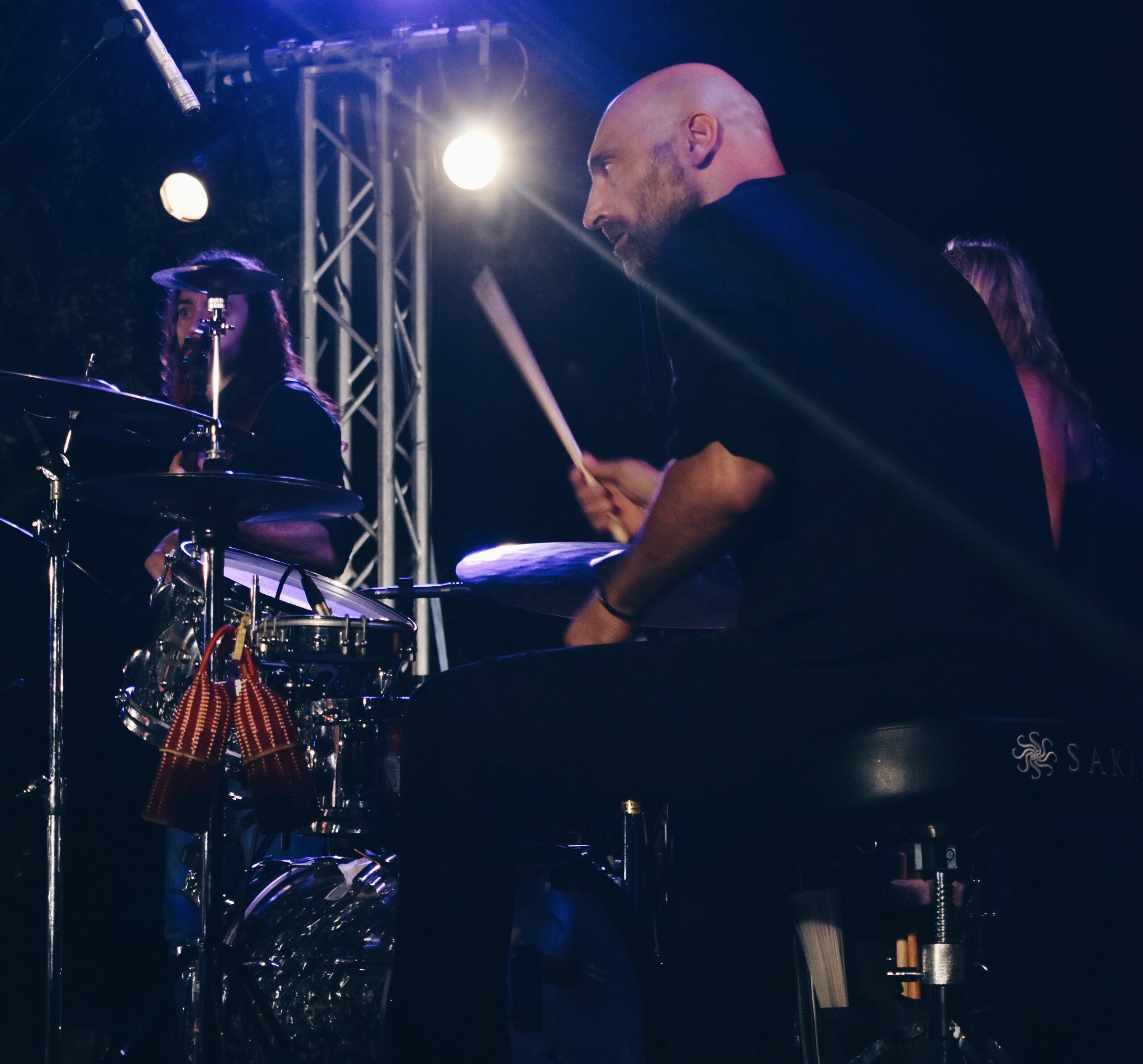 Ippolito on drums